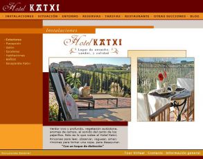 Hotel Katxi. Certificado en 2005 con la marca 