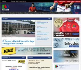 Asegarce. Informaci�n sobre la empresa, plantilla de pelotaris y servicios a aficionados; cartelera de partidos, reserva de entradas, noticias y contrataci�n de festivales.