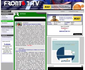 FrontonTV. Toda la informaci�n de la pelota vasca de la mano de Fronton.tv.