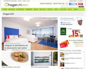 Hogarutil.com. Cocina, Bricolaje, Decoraci�n, Jardiner�a, Mascotas, Hogar, Belleza, Salud,...
