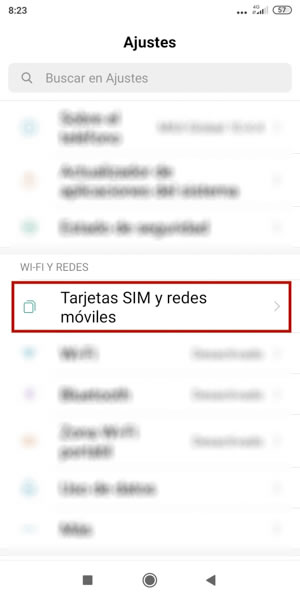 Xiaomi VPN APN paso 2