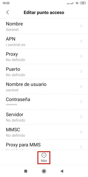 Xiaomi VPN APN paso 6